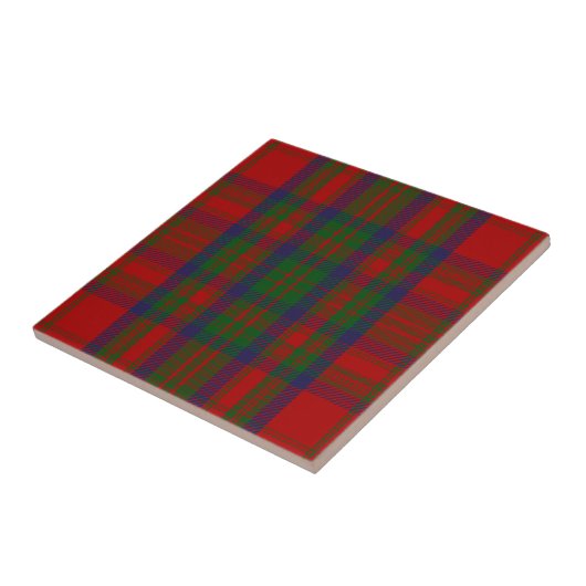 Carreau Tartan de Matheson de clan (Côté)