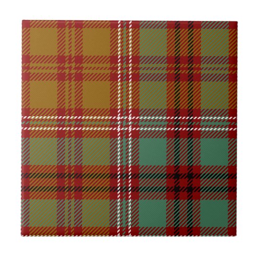 Carreau Tartan de McCall de clan (Devant)