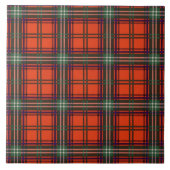 Carreau Tartan d'écossais de plaid de clan de Seton (Devant)