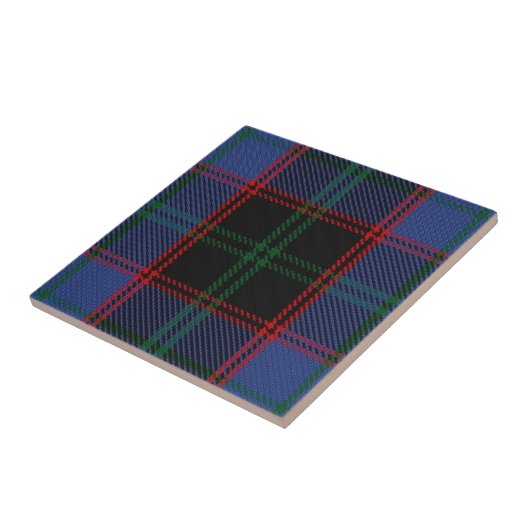 Carreau Tartan d'expressions écossaises de la maison du cl (Côté)