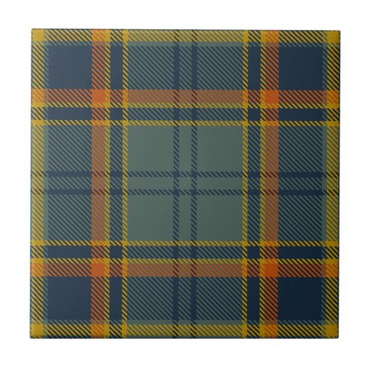 Carreau Tartan d'Irlandais du comté d'Antrim (Devant)