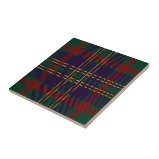 Carreau Tartan d'Irlandais du comté de liège (Côté)