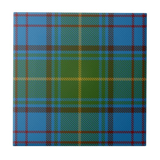 Carreau Tartan d'Irlandais du comté du Donegal (Devant)