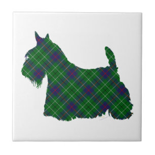 Carreau Tartan Duncan Terrier Écossais