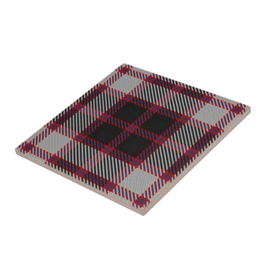 Carreau Tartan Expressions Écossaises Clan MacPherson (Côté)