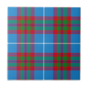 Carreau Tartan Plaid De La Chasse De Clan D'Édimbourg