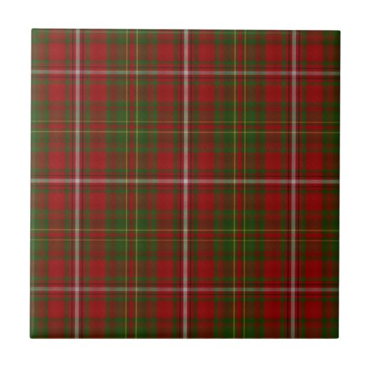 Carreau Tartan Plaid De La Chasse Du Clan De Hay (Devant)