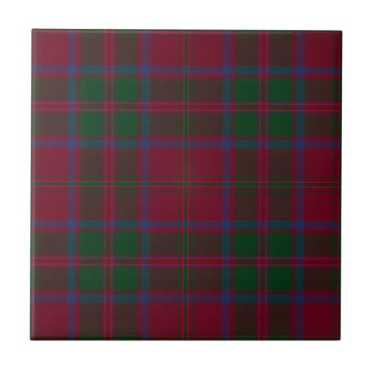 Carreau Tartan Plaid de MacDougall (Devant)