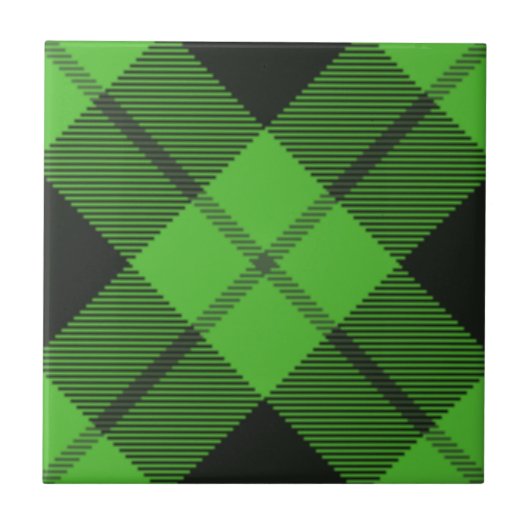 Carreau Tartan vert Check (Devant)