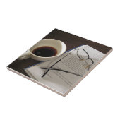 Carreau Tasse et livre de café (Côté)