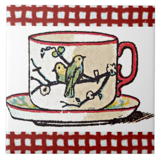 Carreau Tasses de thé