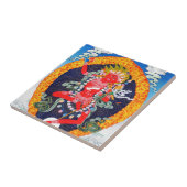 Carreau Tatouage de thangka oriental Cool Vajravarahi (Côté)