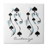 Carreau Tattoo style noir Thunder_Cove (Devant)