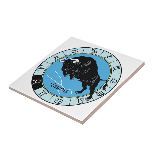 Carreau taurus zodiac (Côté)