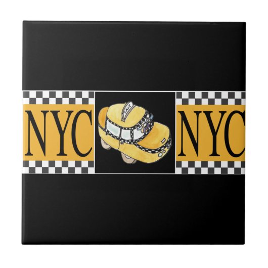 Carreau Taxi NYC (Devant)