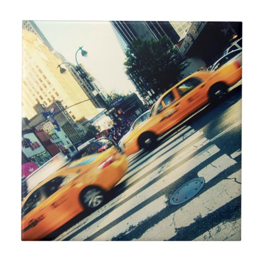 Carreau Taxis inclinés NYC (Devant)