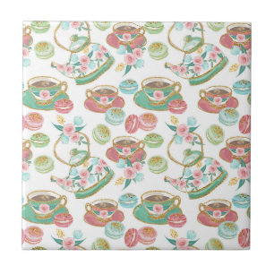 Carreau Tea Time Motif