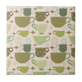 Carreau Tea up moderne du milieu du siècle (Devant)