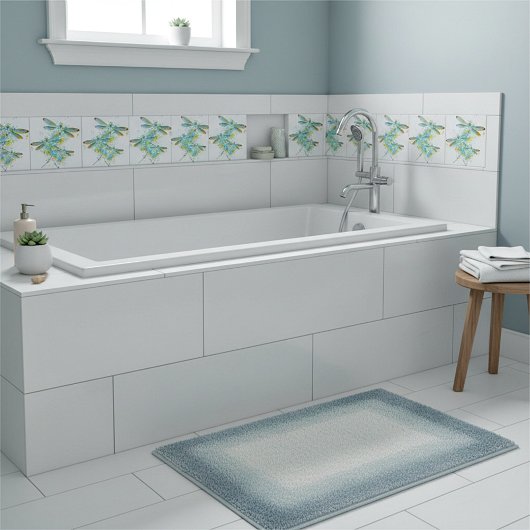 Carreau Teal Dragonfly splatter 