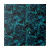 Carreau Teal galaxy Series Design 4 (Devant)