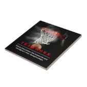 Carreau Teamwork Basketball Motivational Inspirational (Côté)