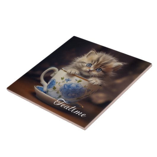 Carreau Teatime Kitten (Côté)