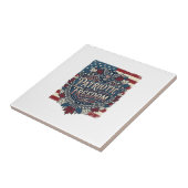 Carreau Tee-shirt graphique vectoriel feuilles d'automne p (Côté)