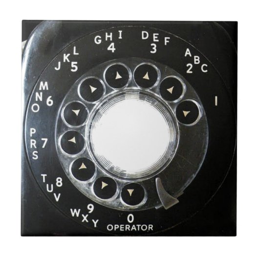 Carreau Téléphone Rotary (Devant)