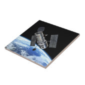 Carreau Télescope Spatial Hubble Sur Terre Orbit Photo NAS (Côté)