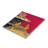 Carreau Temple de Jing'an, Shanghai, Chine (Côté)