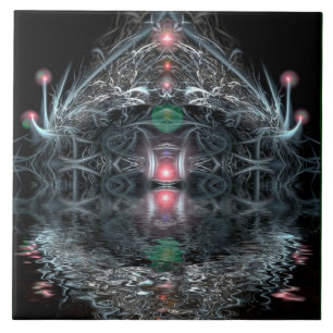 Carreau Temple magique Visionnaire Art Carrelage en cérami