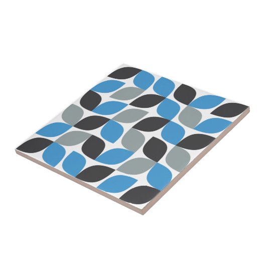 Carreau Tendance, ludique, cool feuille motif abstraction (Côté)