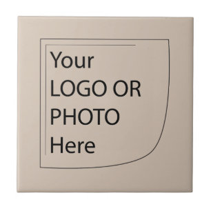 Carreau Tendances Couleur Douce Taupe - Logo Carrelage en