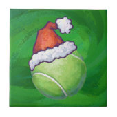 Carreau Tennis Ball Christmas Green (Devant)