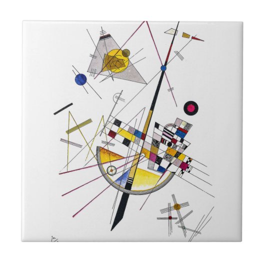 Carreau Tension délicate #85 - Kandinsky (Devant)
