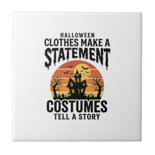 Carreau Tenue de déguisement Halloween Chemise vintage Des