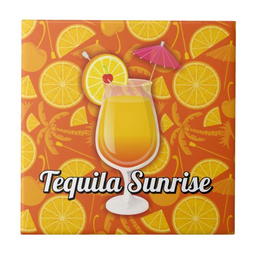 Carreau Tequila sunrise (Devant)