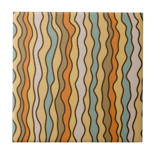 Carreau Terme Boho Retro Wavy