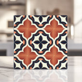 Carreau Terracotta et Marine Espagnol