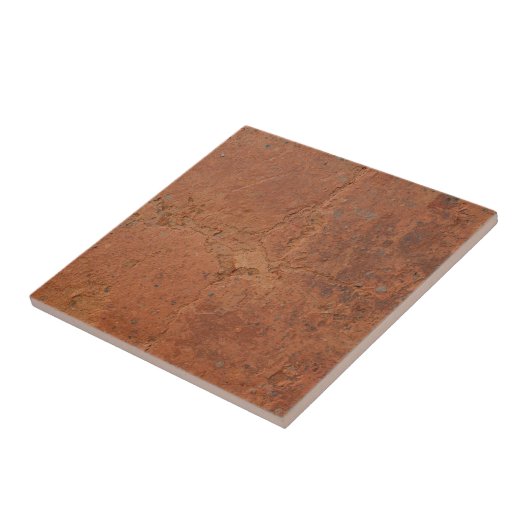 Carreau Terracotta red simple rustic  (Côté)