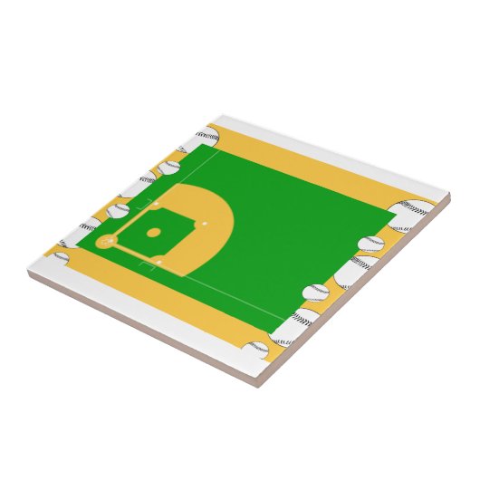 Carreau Terrain de base-ball (Côté)