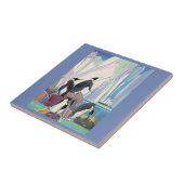 Carreau terrain de pingouin (Côté)