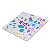 Carreau Terrazzo motif personnalisable (Côté)
