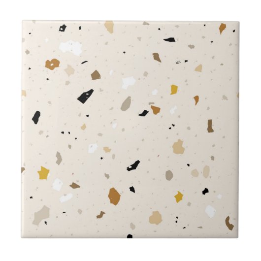 Carreau Terrazzo tuile motif (Devant)