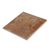 Carreau Terre cuite rouge simple rustique (Côté)