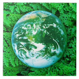 Carreau Terre verte - conscience écologique