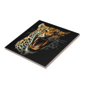 Carreau Tête d'attaque du léopard (Côté)