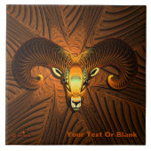 Carreau Tête de bélier (Devant)