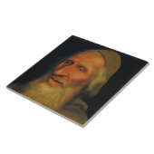 Carreau Tête d'un vieil homme (par Quentin Metsys) (Côté)