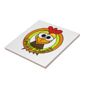 Carreau Tête folle de poulet de mandrin (Côté)